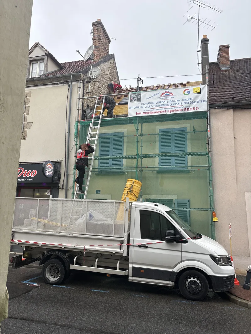 Travaux de toiture à Trappes — PS Rénovation
