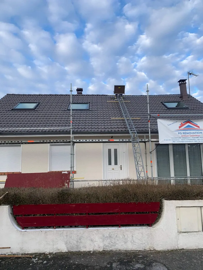 Travaux de toiture à Trappes — PS Rénovation